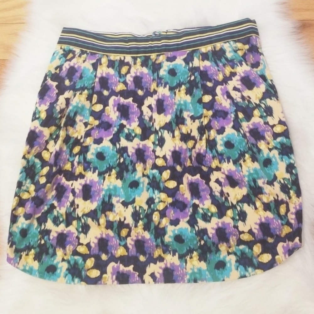 H & m floral skirt